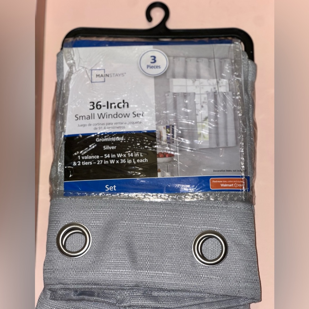Mainstays 36inch Small Window Set - Picture 4 of 4